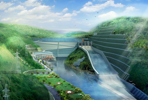 云岩老挝南塔河1号水电站项目